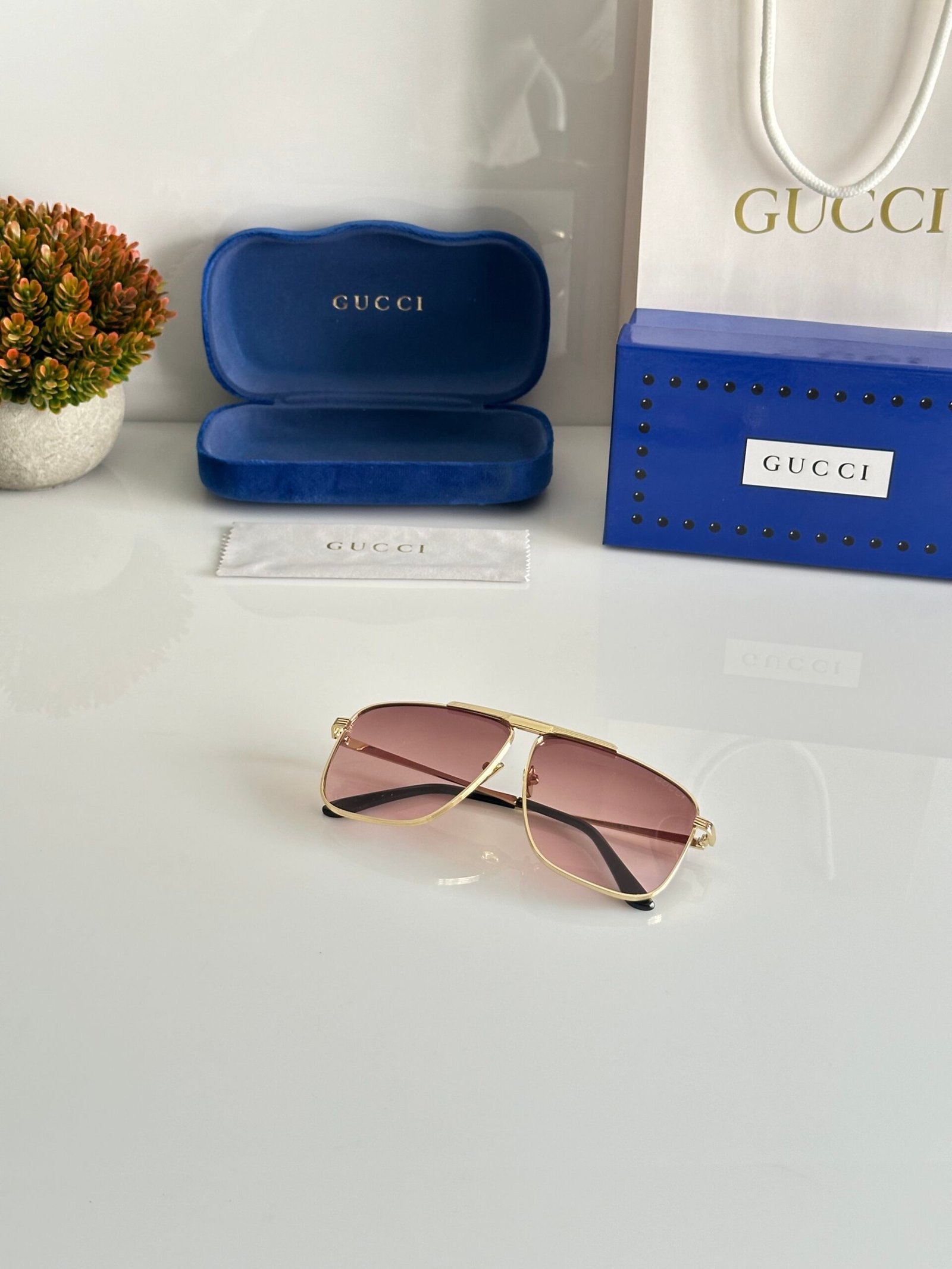 Gucci_0840_Gold_Brown_Candy - Image 4