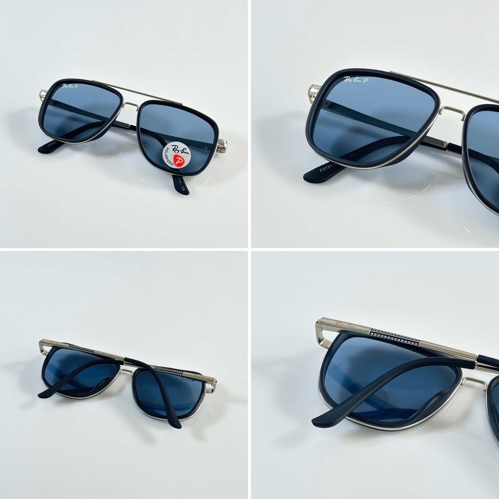 Rayban 3131 Silver Blue - Image 2