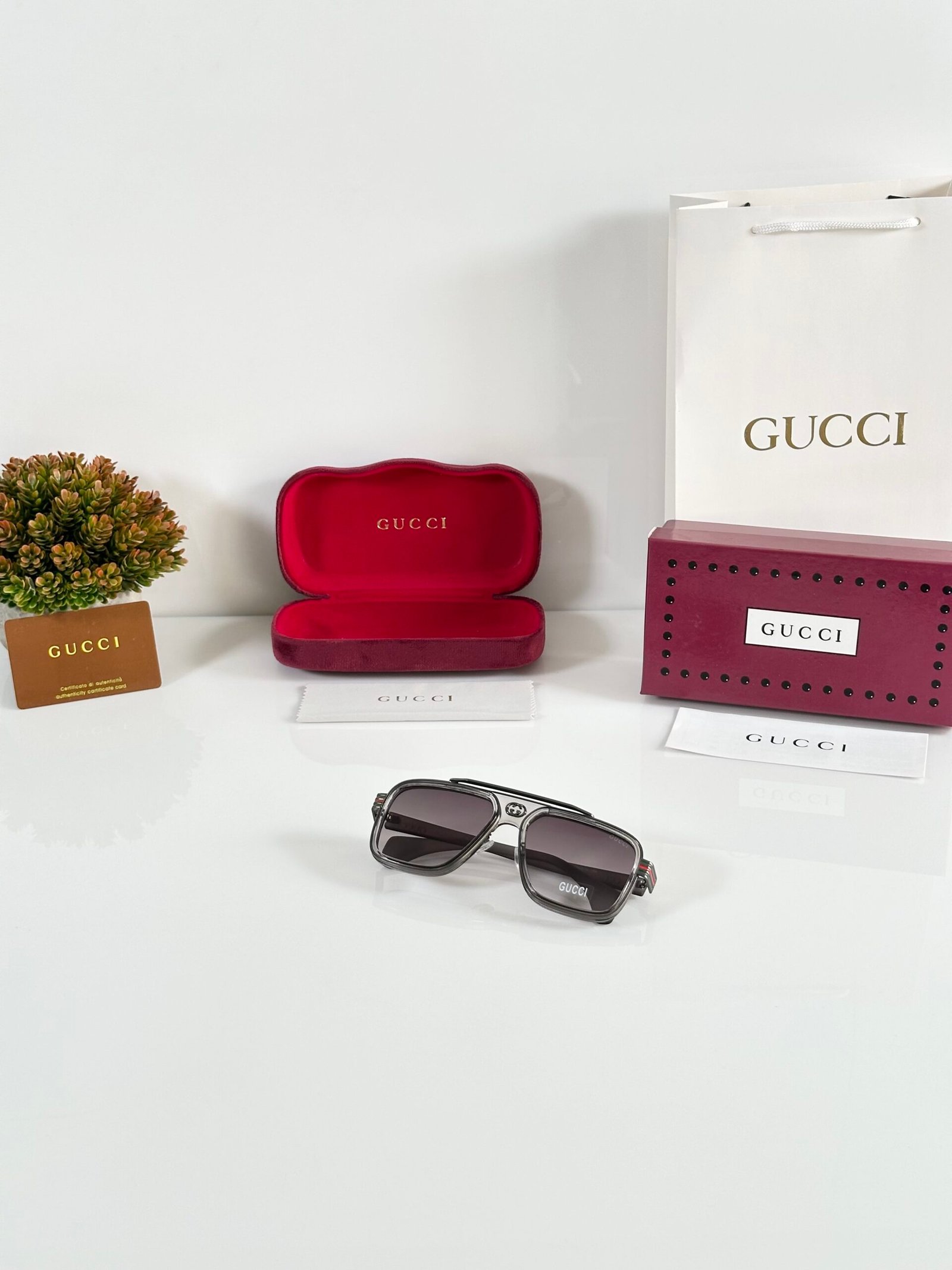Gucci_1295_Grey_Green_Shaded - Image 4