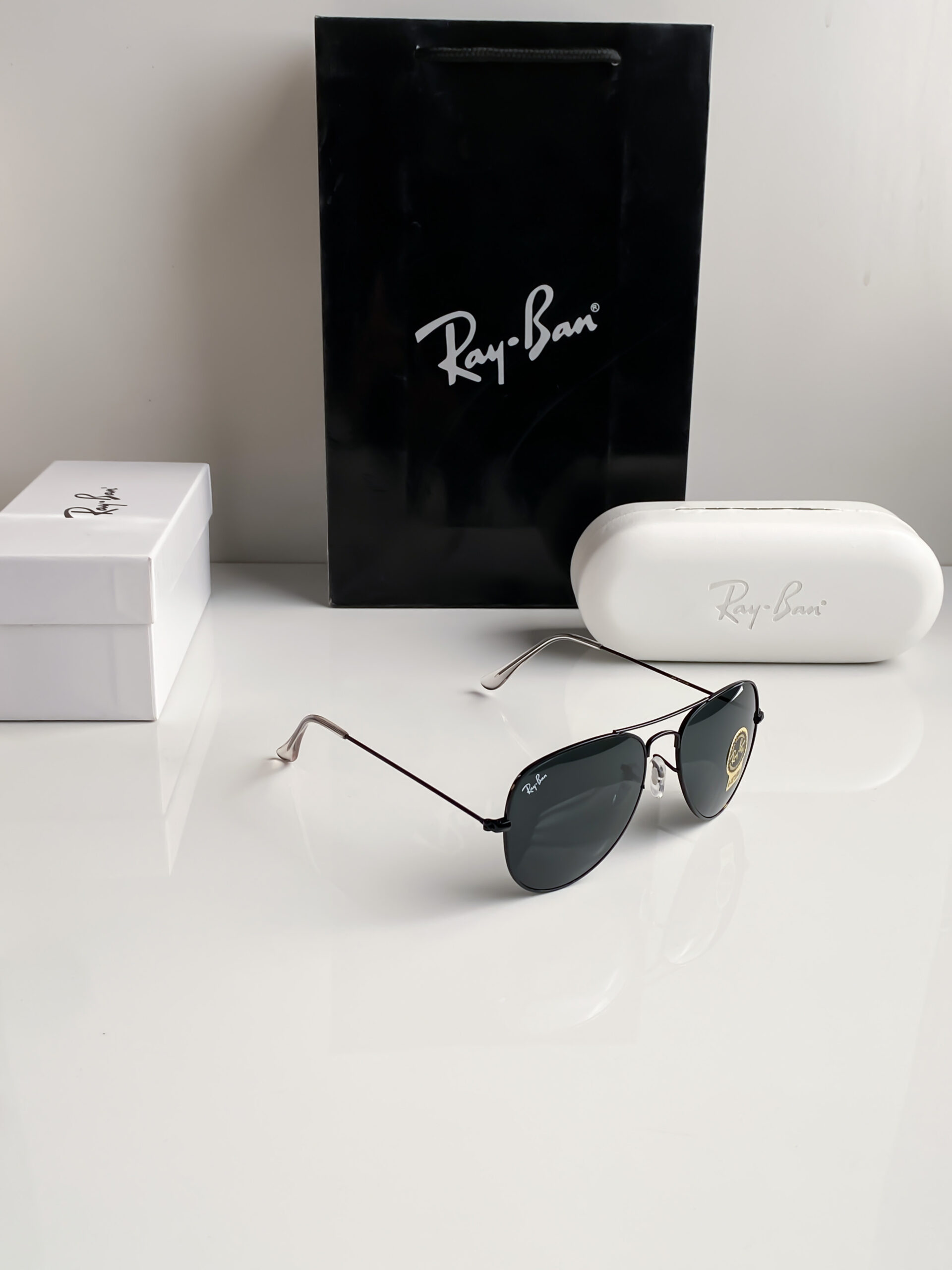 Rayban Full Black 3026 - Image 5