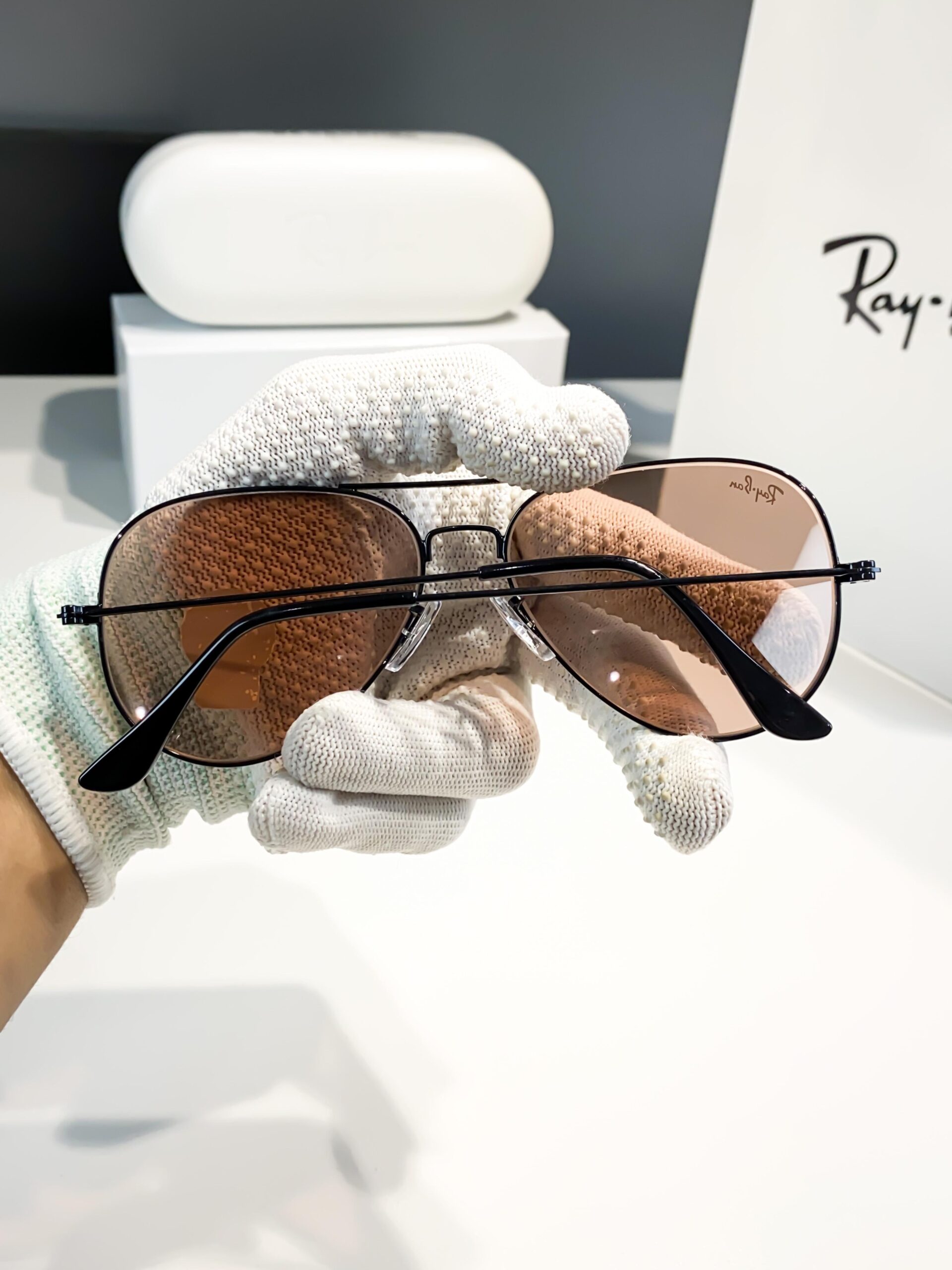 Rayban black brown candy 3025 - Image 3