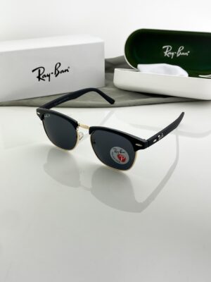 RAYBAN GOLD BLACK CLUB MASTER 3016P