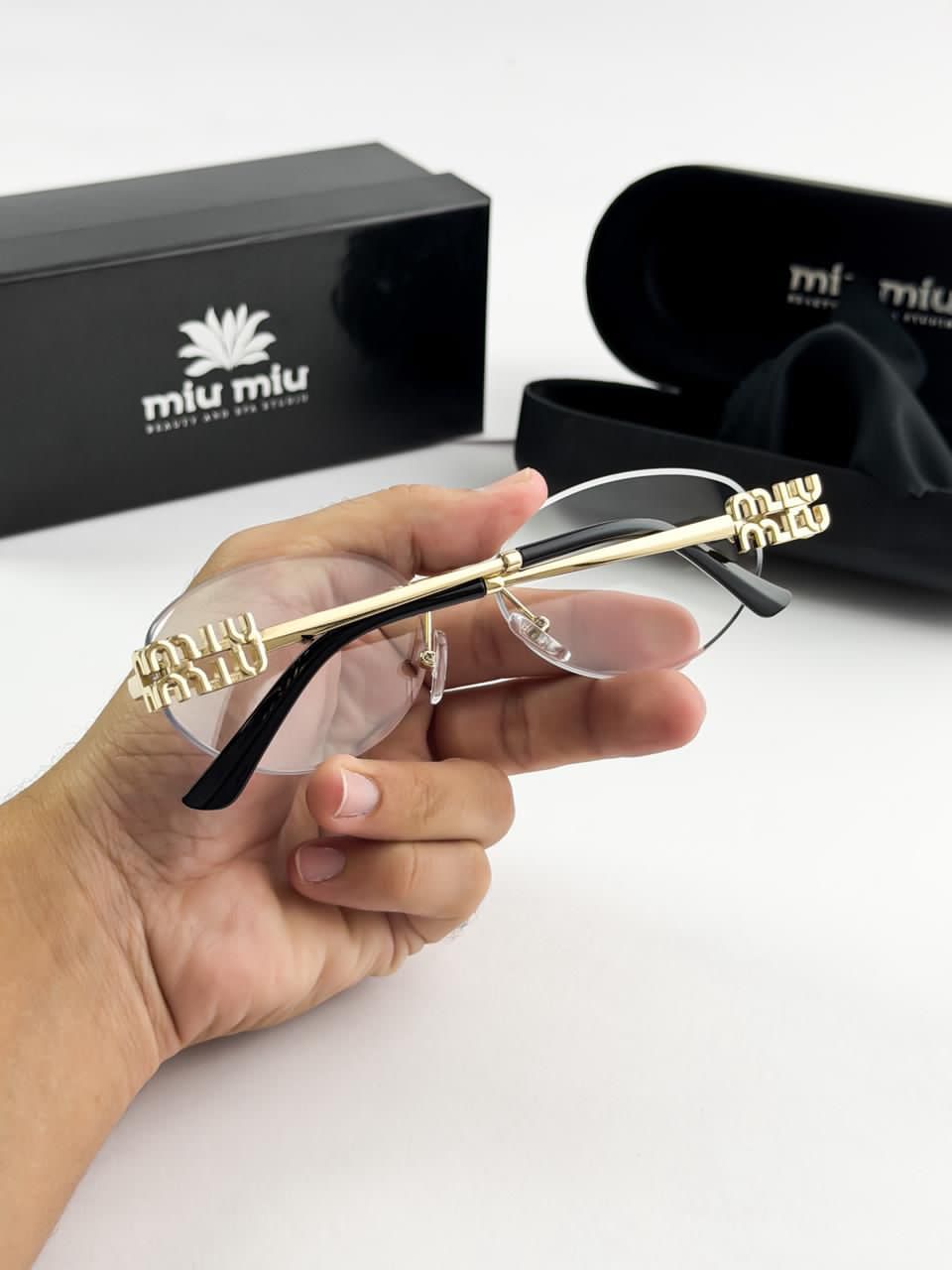 MIU MIU gold frame 1025 - Image 4
