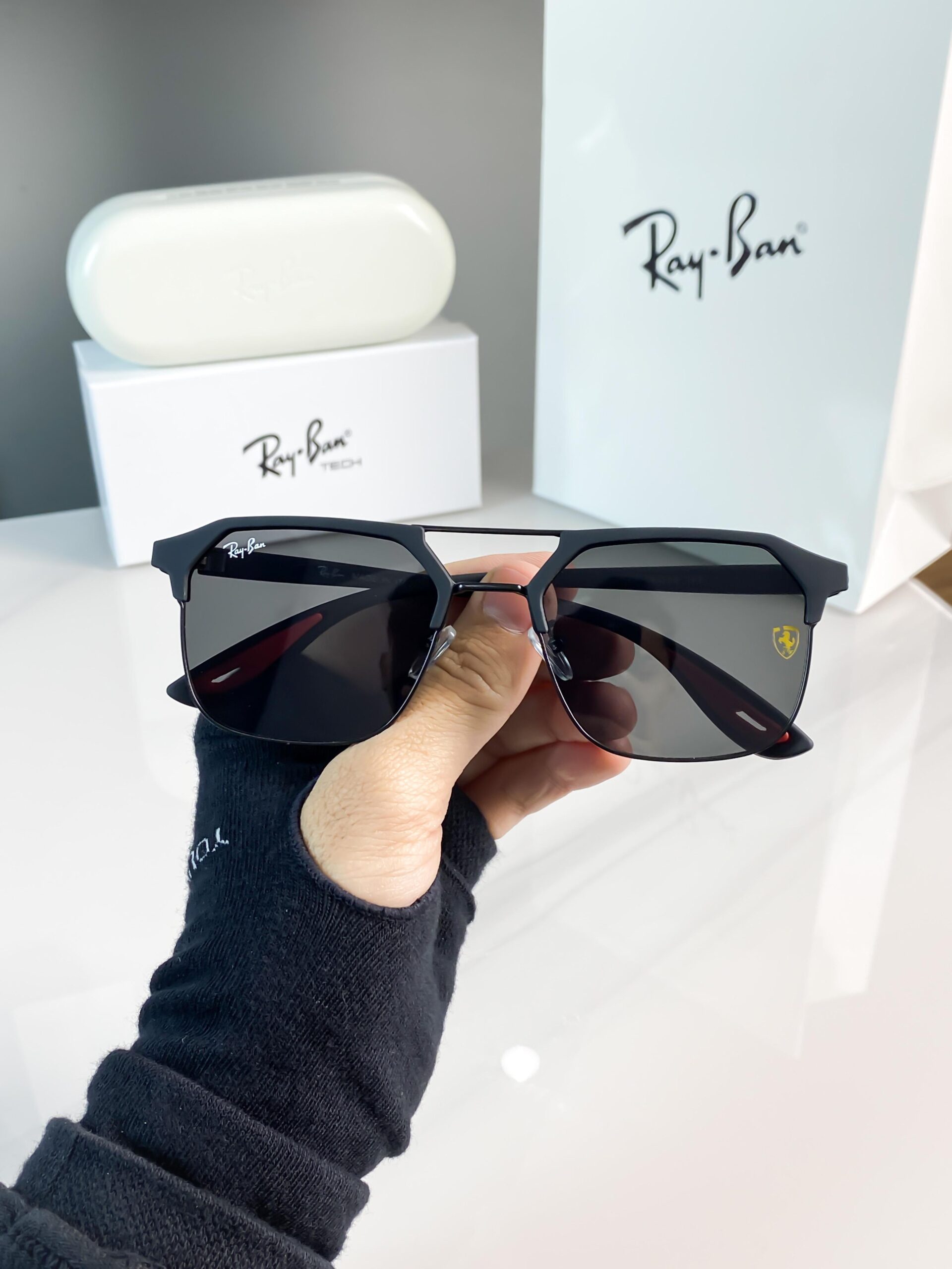 RAYBAN FULL BLACK 04 - Image 4