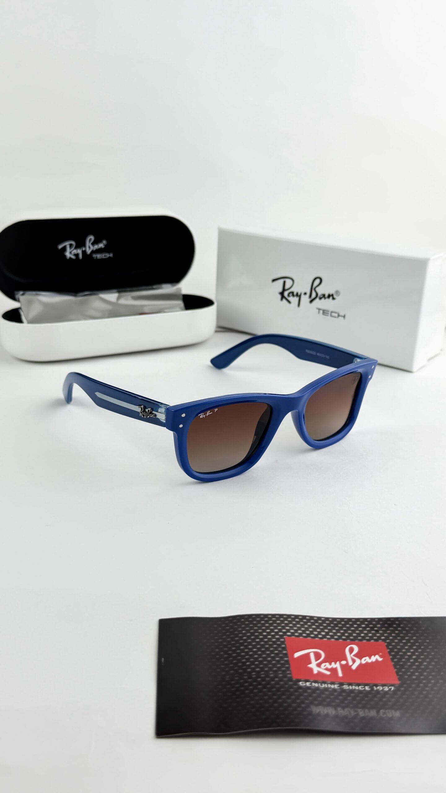 Rayban blue brown 0502 - Image 2