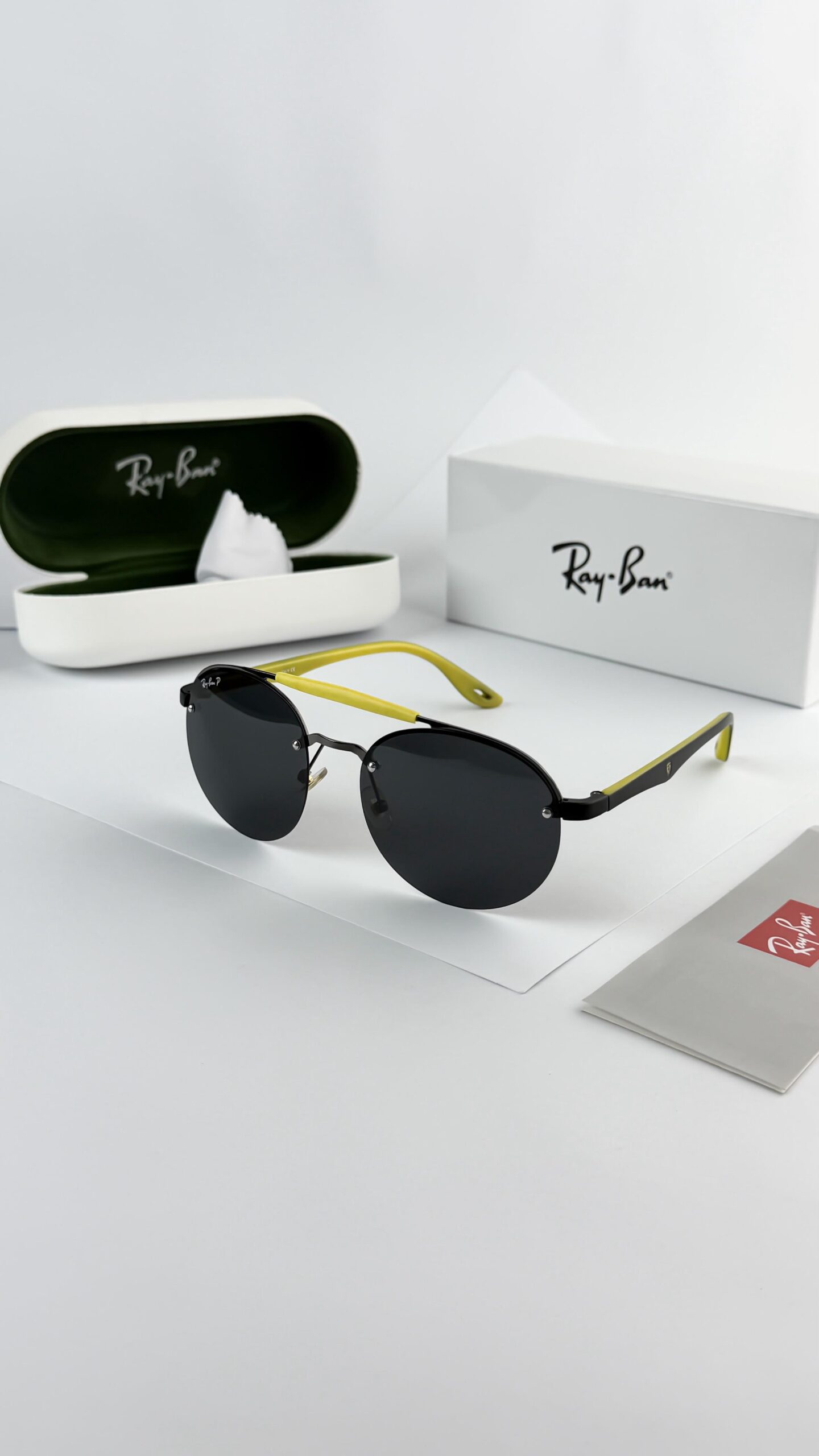 RAYBAN BLACK&YELLOW 2683