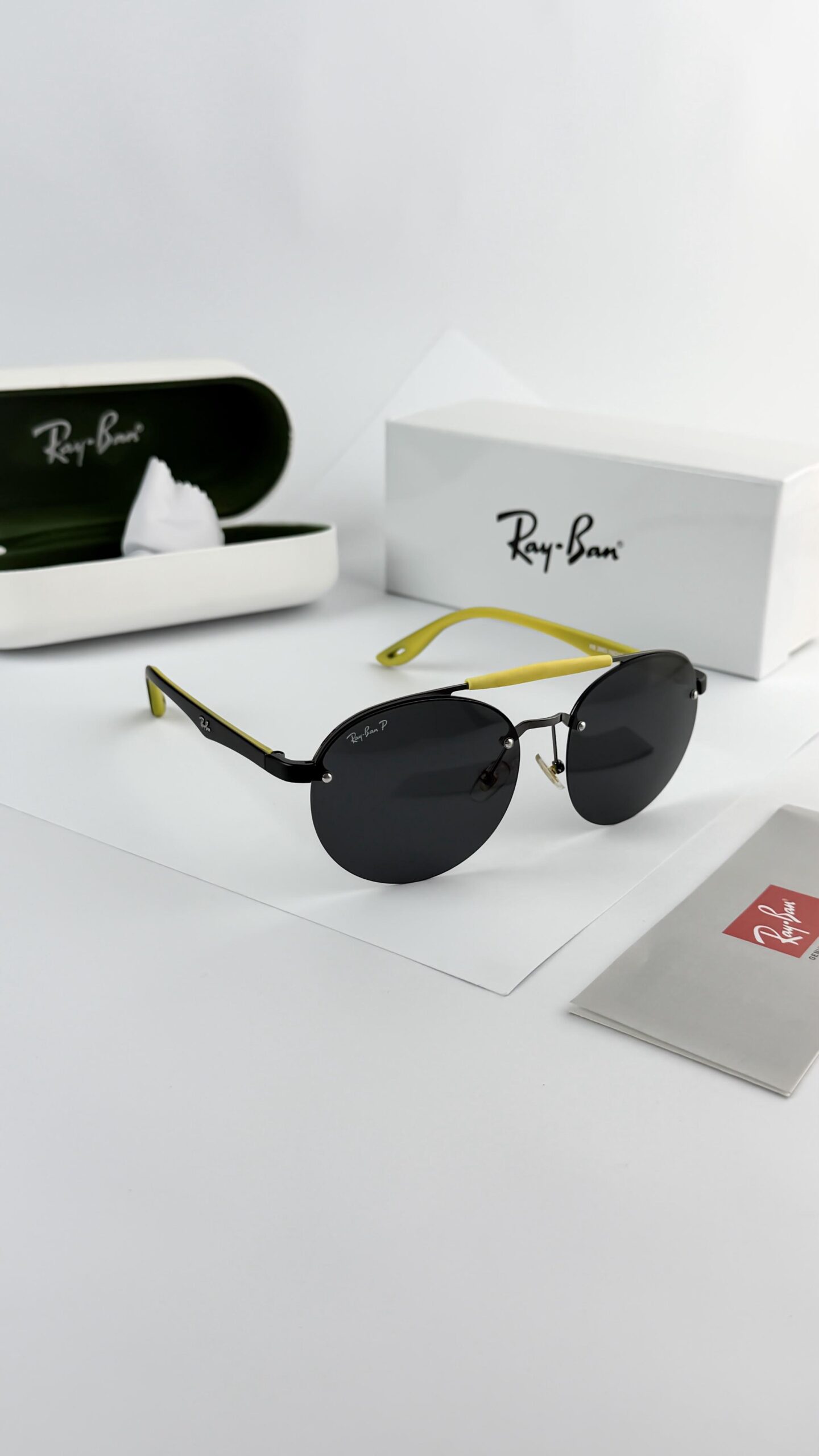 RAYBAN BLACK&YELLOW 2683 - Image 2