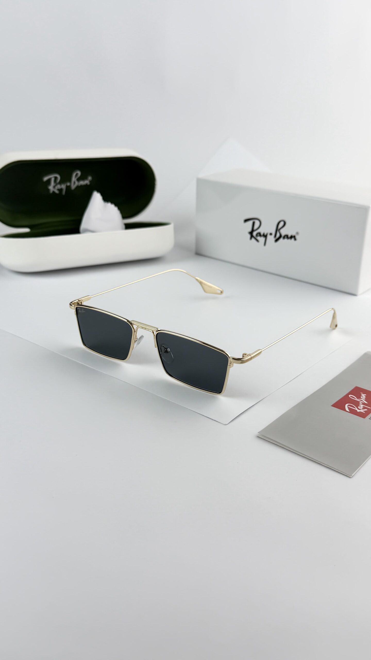 RAYBA GOLD BLACK 1010