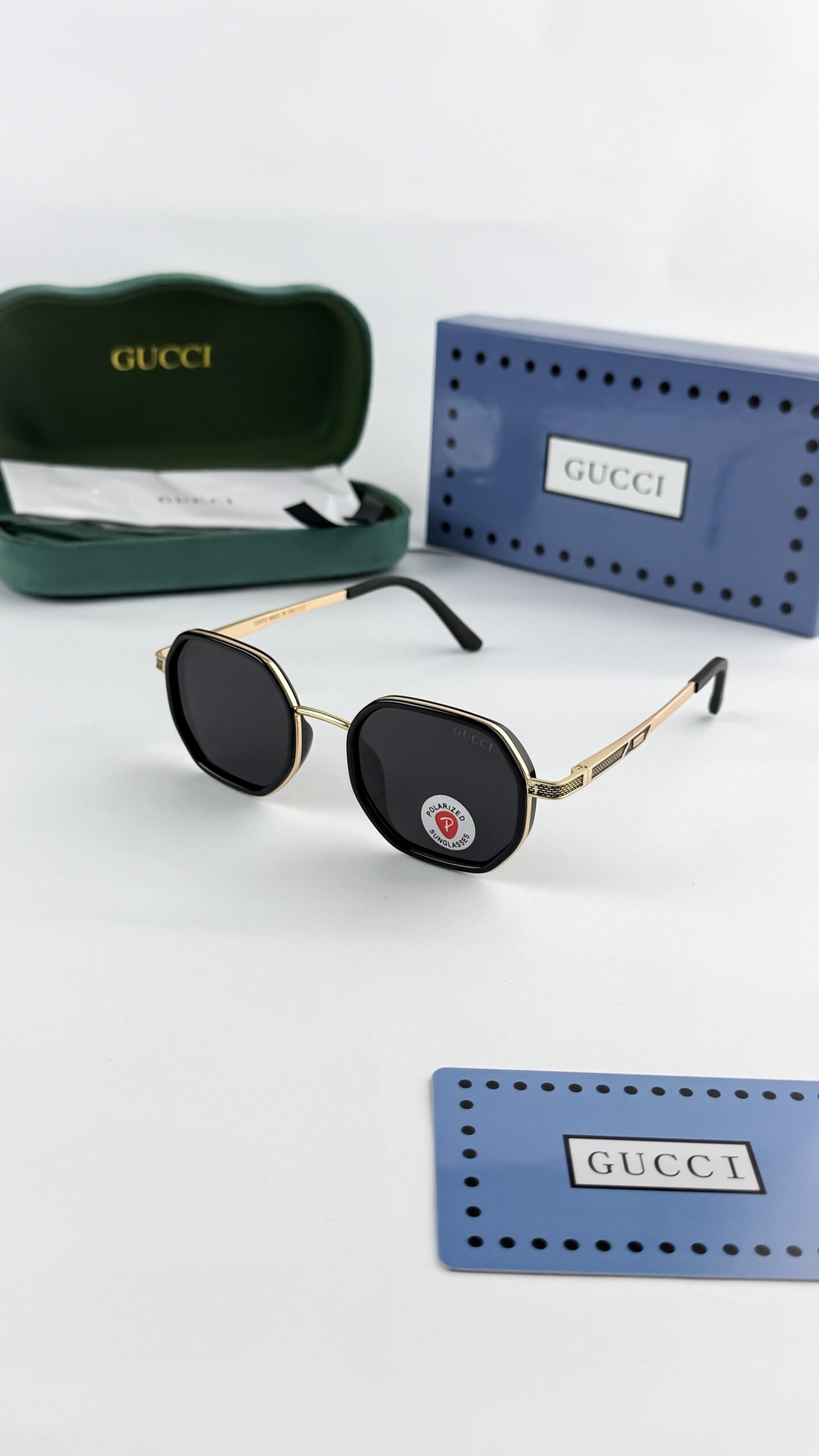 Gucc gold black 55923
