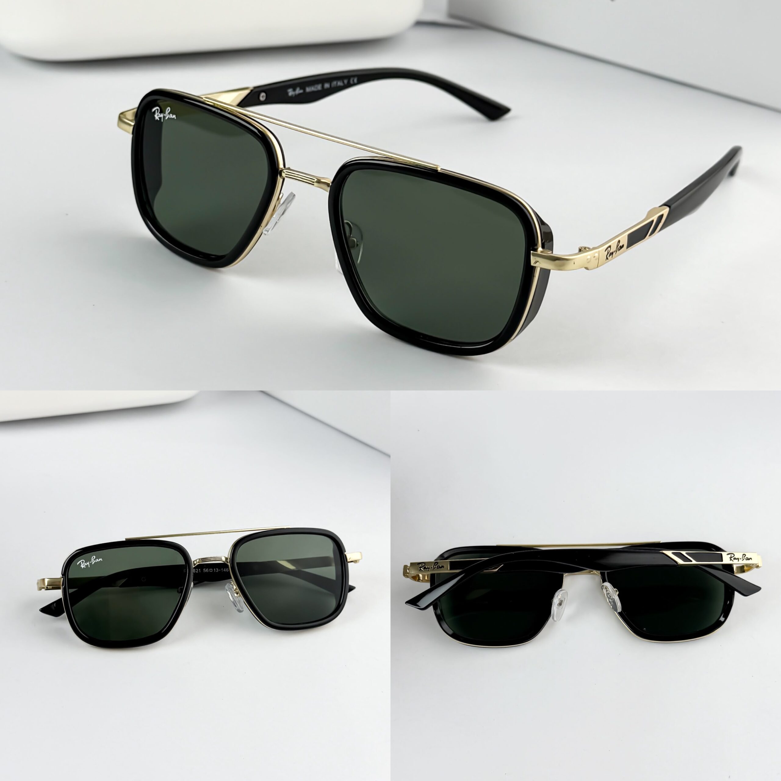 RAYBA GOLD GREEN 3621 - Image 3