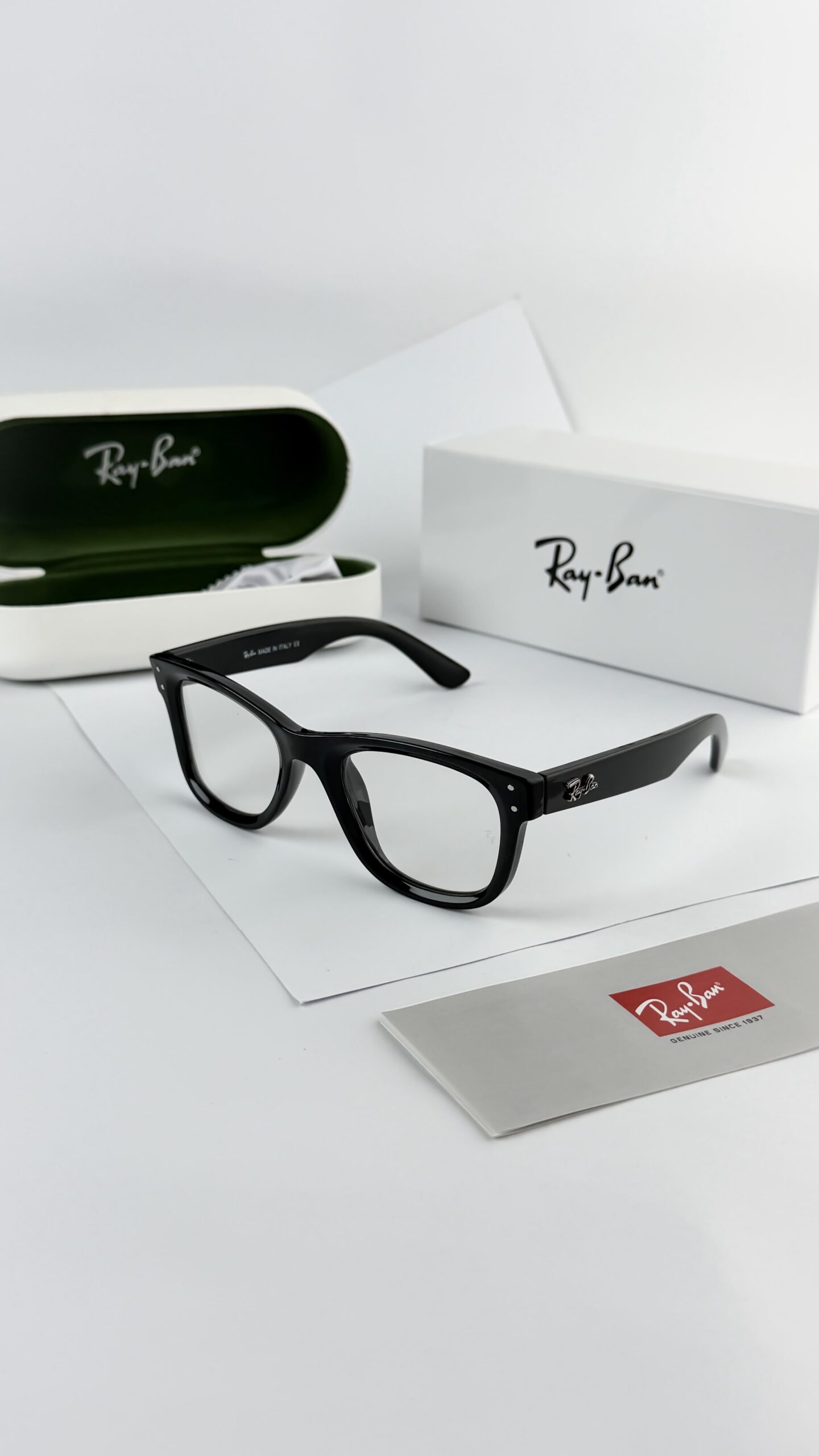 RAYBAN BLACK PLANO 0502