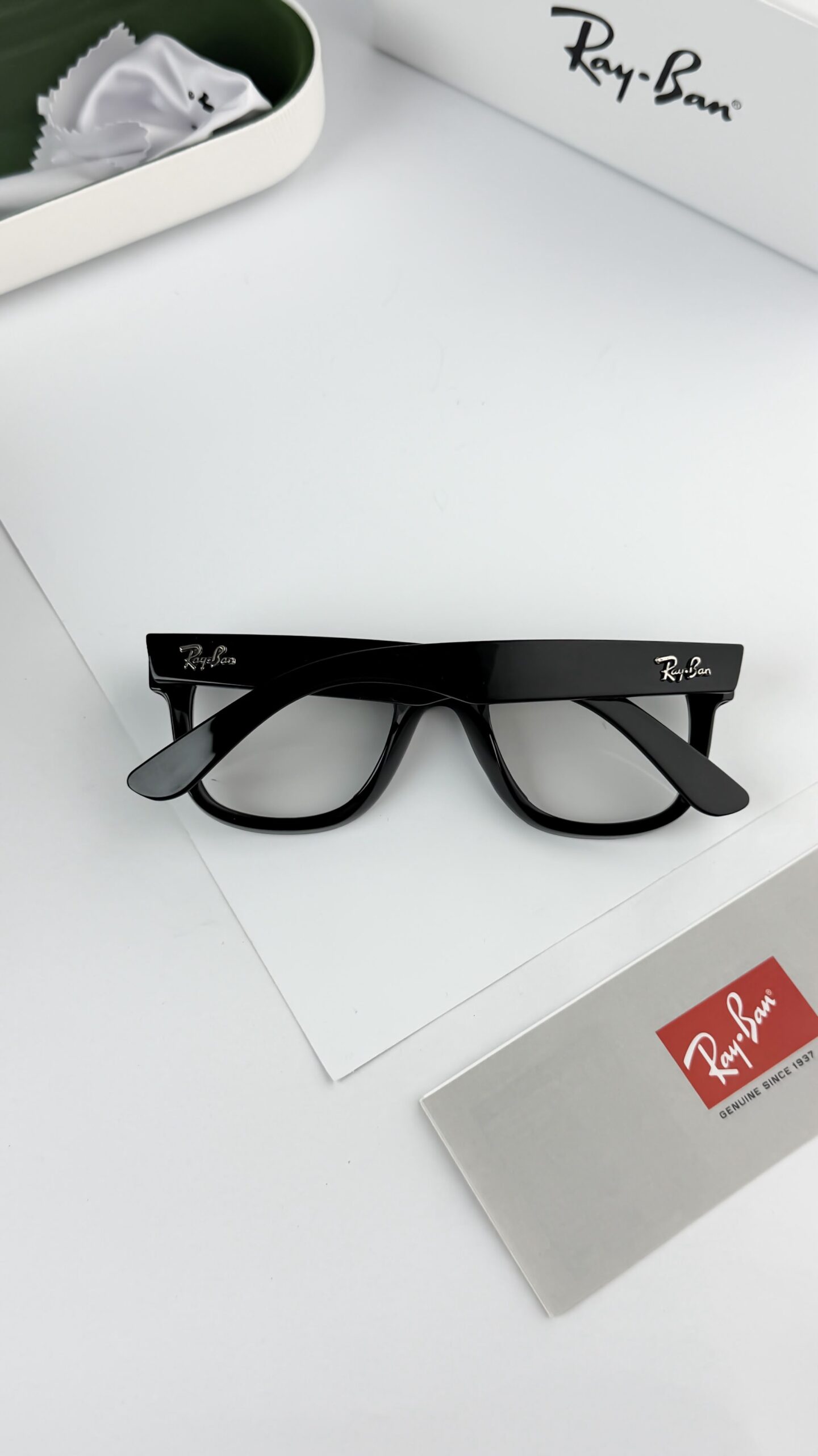 RAYBAN BLACK PLANO 0502 - Image 5