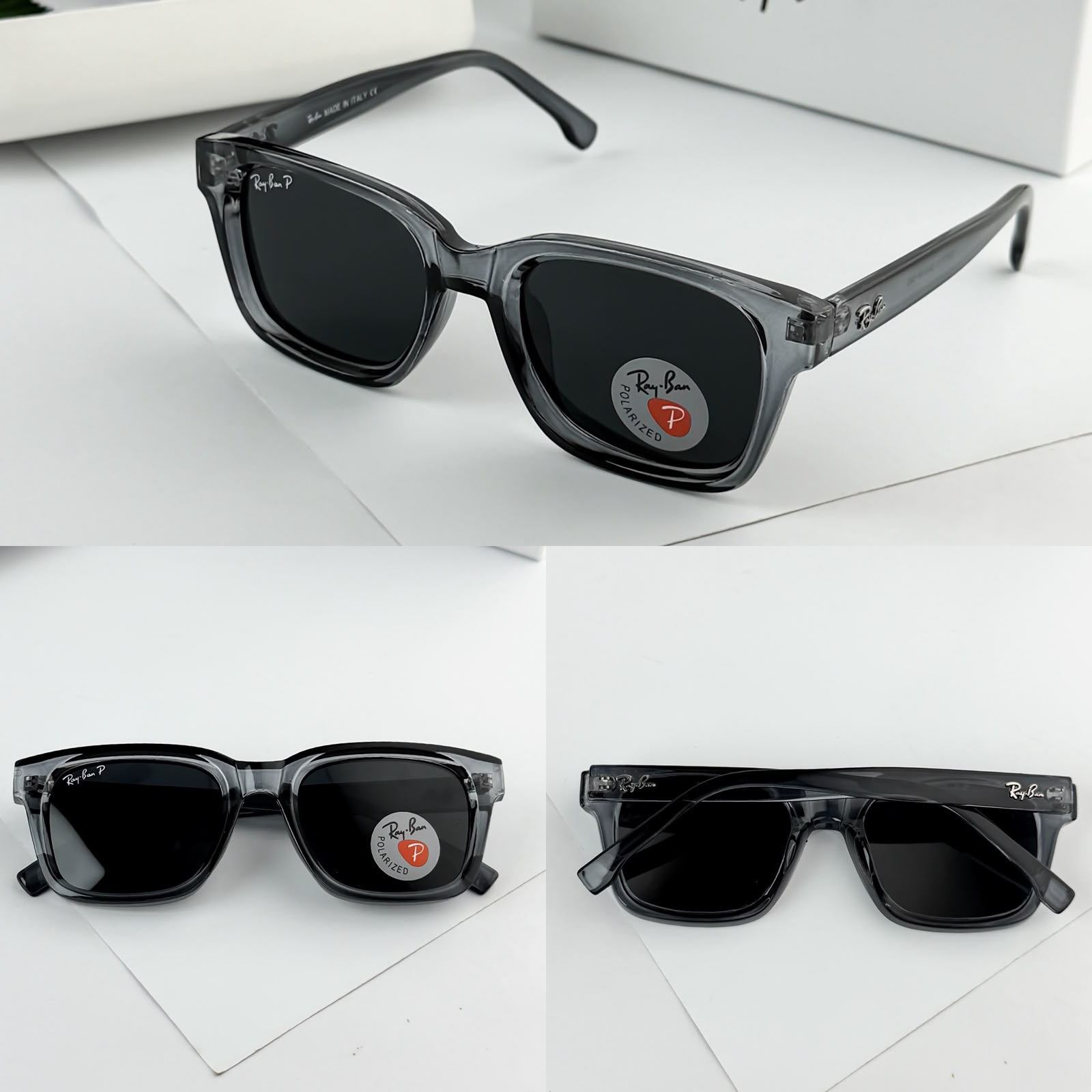 RAYBA_GREY_BLACK_7701 - Image 2